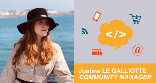 Justine Le Galliotte : Community Manager